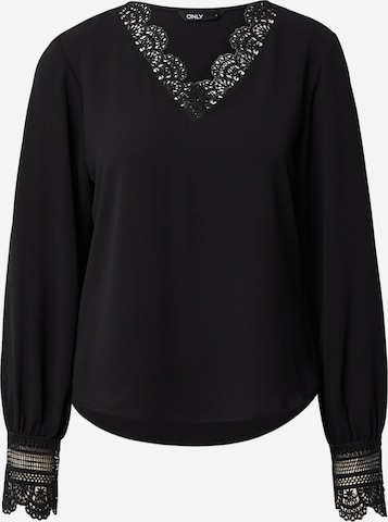 ONLY - Blusa 'Nova' en negro: frente