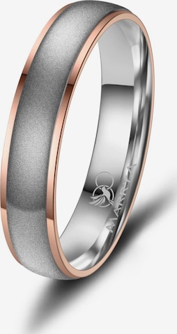 Anello 'MARRYA TI-12 Ehering aus Titan' di MARRYA in grigio: frontale