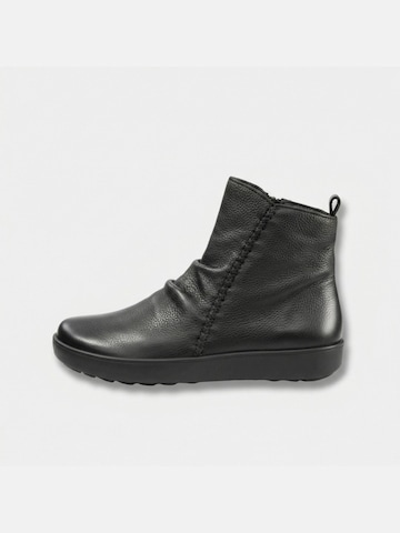 BÄR Booties 'Merle' in Black: front