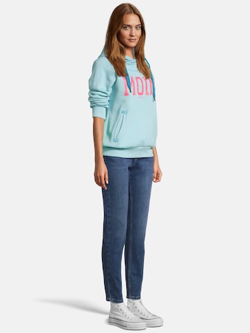 salzhaut Sweatshirt 'Sünn - Moin' in Blau