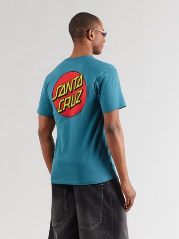 Santa Cruz Shirt in Blauw: voorkant