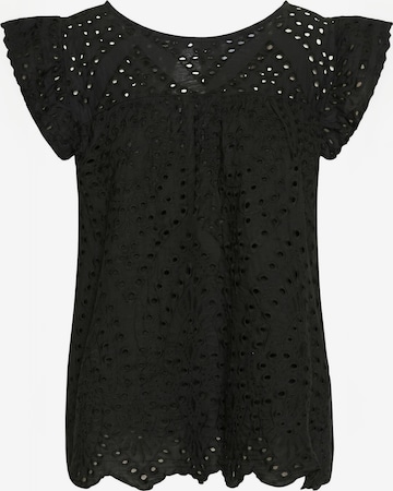 Haut ' Dalia ' Opal Studio en noir : devant