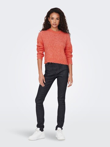 ONLY Sweter 'NEW' w kolorze pomarańczowy