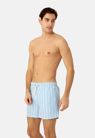 Gassa d'Amante Zwemshorts 'Porto Cervo' in Blauw: voorkant