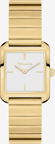 Tamaris Analoguhr in Gold: Vorderseite