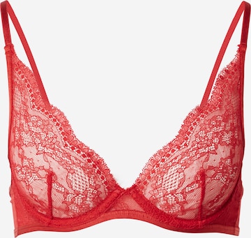 Hunkemöller Triangle Bra 'Isabelle' in Red: front