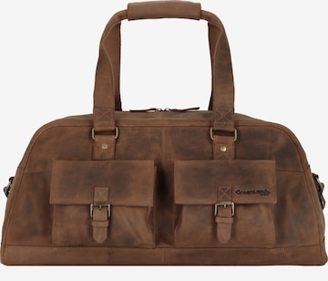 Greenland Nature Weekender in Brown: front