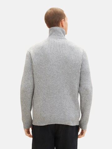 TOM TAILOR Sweater in Grey