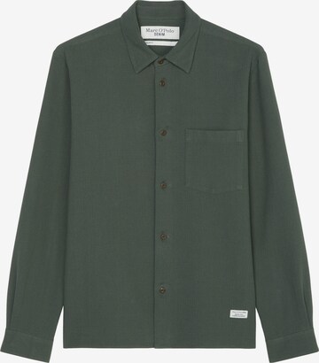 Marc O'Polo DENIM Button Up Shirt in Green: front
