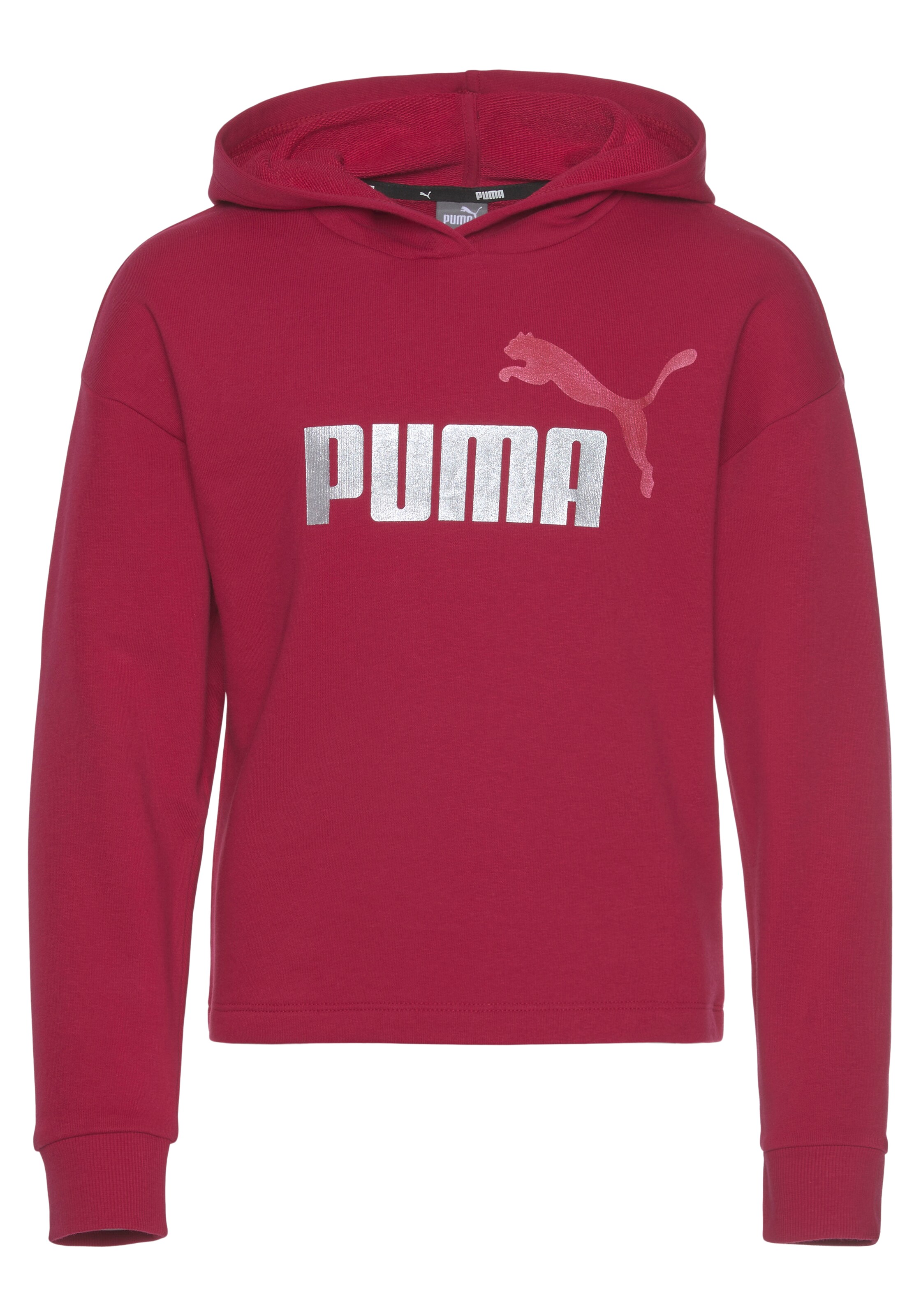 red puma sweater