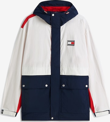 mėlyna Tommy Jeans Demisezoninė striukė: priekis