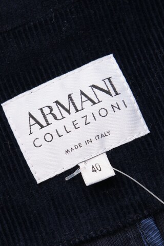 ARMANI Cord-Blazer XS in Blau