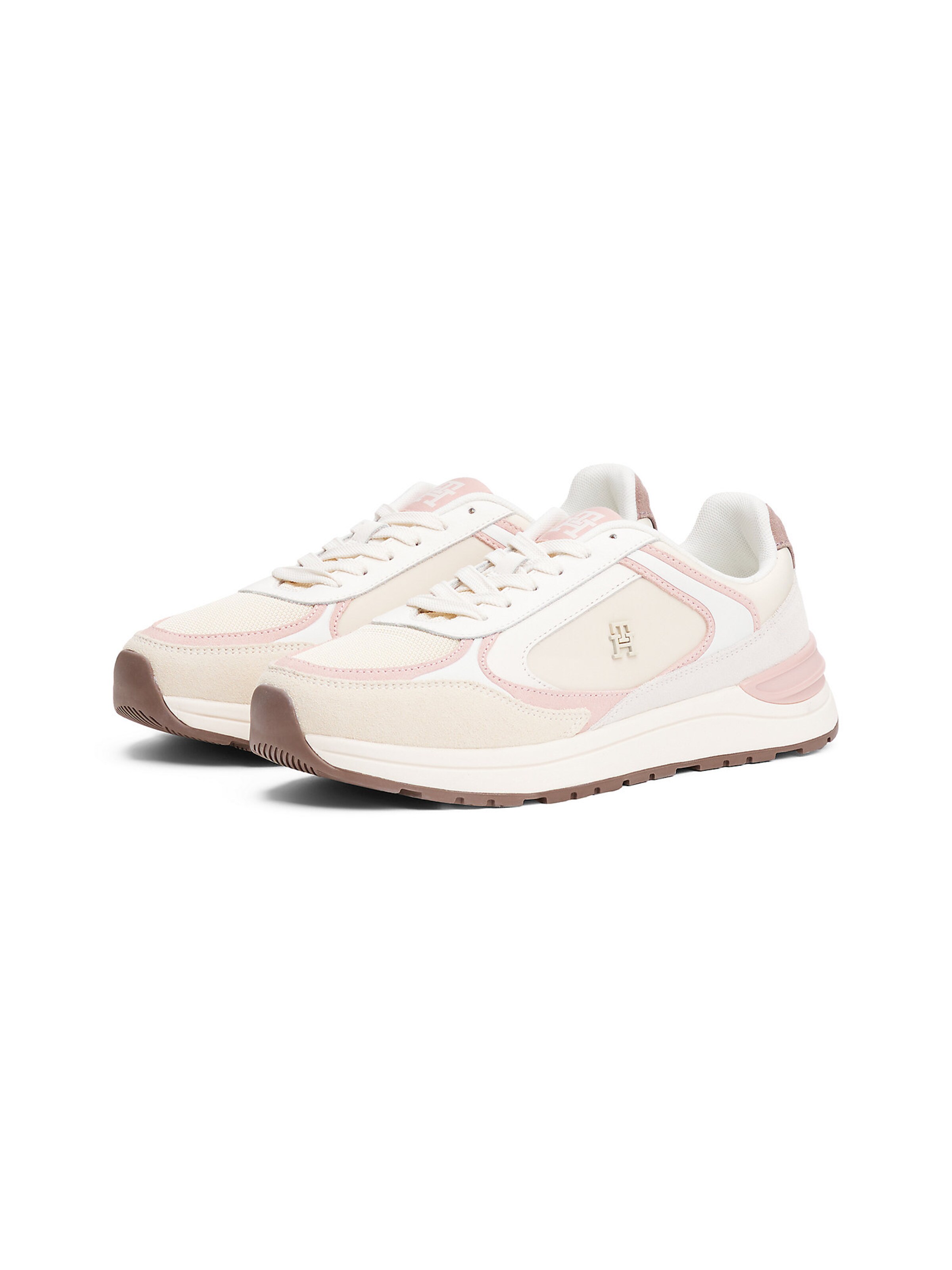 TOMMY HILFIGER Низкие кроссовки в Бежевый