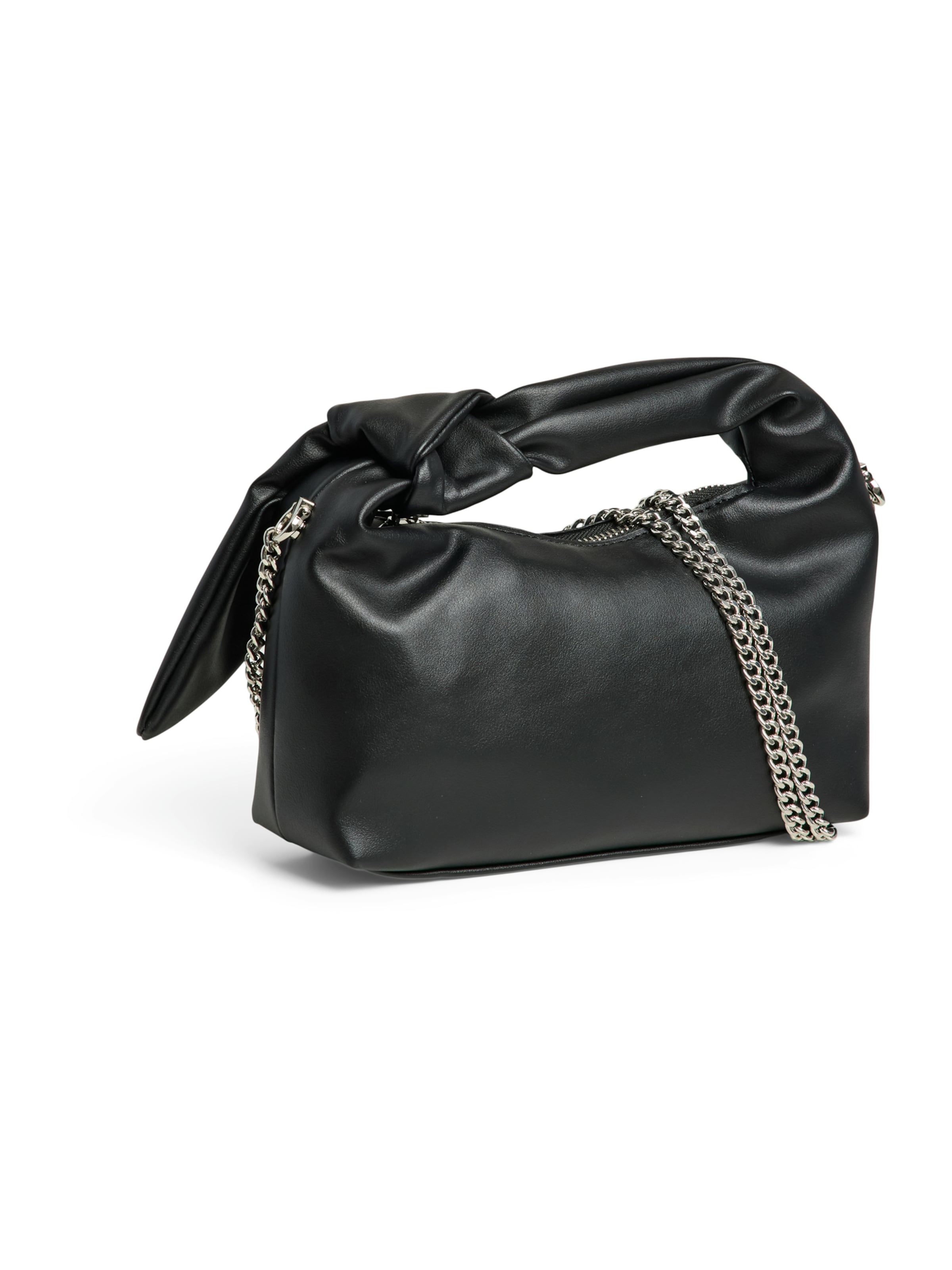 PIECES Shoulder Bag 'PCAMANDA' in Black: front