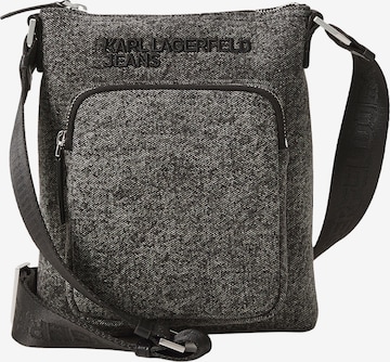 KARL LAGERFELD JEANSTorba preko ramena - crna boja: prednji dio
