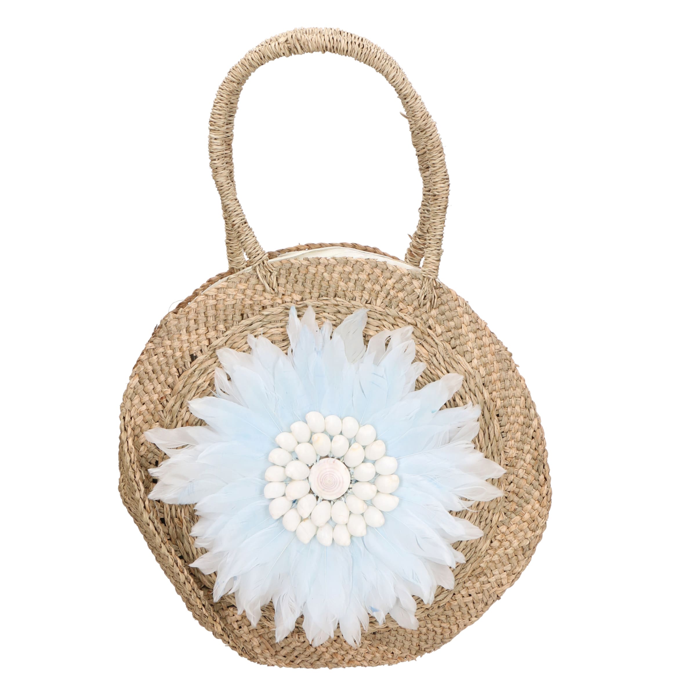 Borsa a mano di Gave Lux in beige: frontale