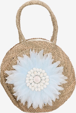 Sacs à main Gave Lux en beige : devant