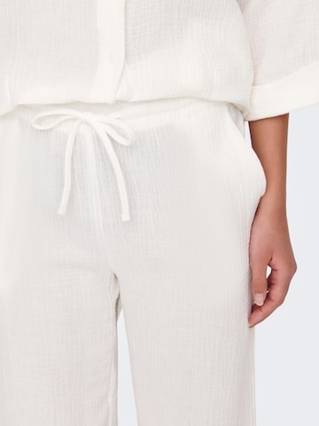 Wide Leg Pantalon 'Theis' JDY en blanc