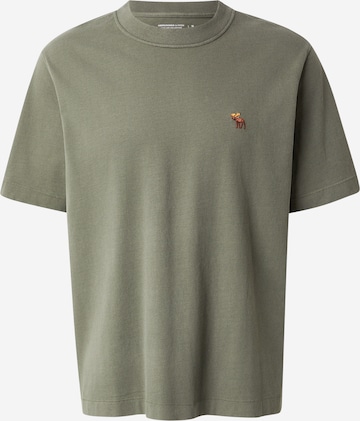 žalia Abercrombie & Fitch Marškinėliai: priekis