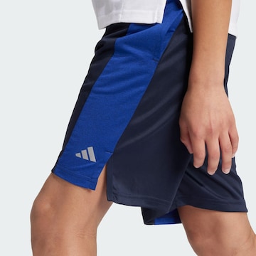 mėlyna ADIDAS SPORTSWEAR Standartinis Sportinės kelnės