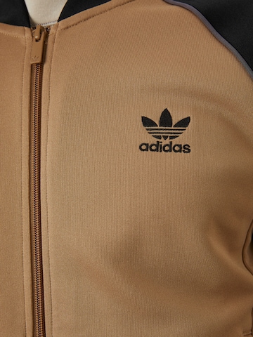 ADIDAS ORIGINALS Mikina 'Adicolor Classics Sst' – hnědá