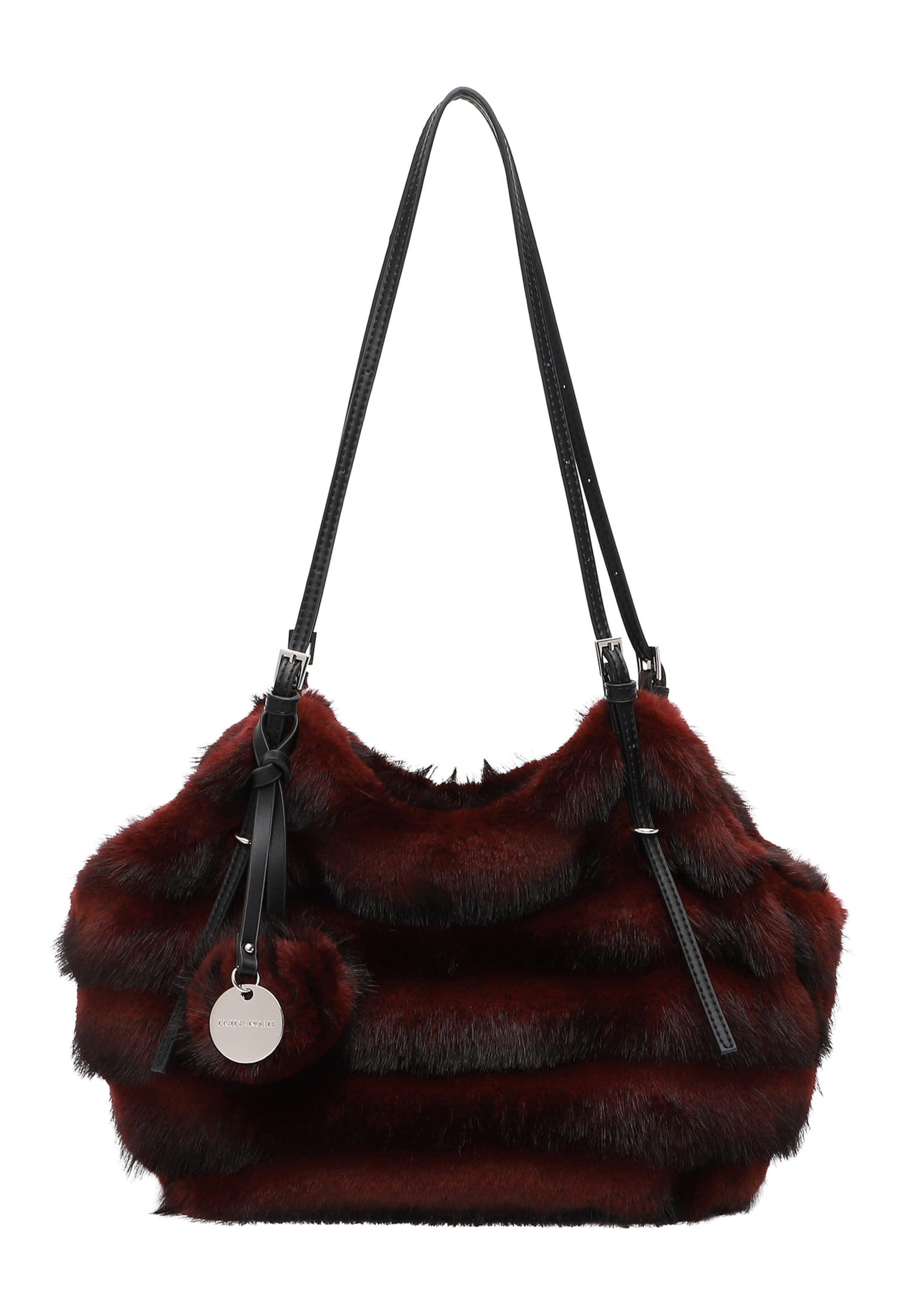 Emily & Noah Shopper ' Linette ' in Rot: Vorderseite