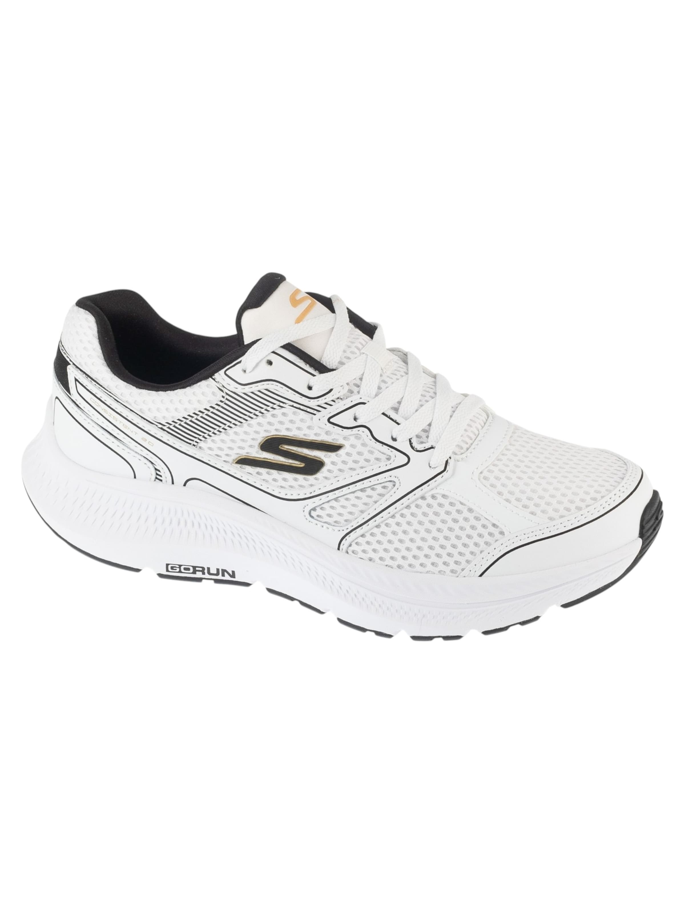 SKECHERS Running Shoes 'Skechers Go Run Consistent 2.0 - Mapleton' in White: front