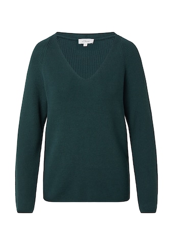 Pull-over s.Oliver en vert : devant
