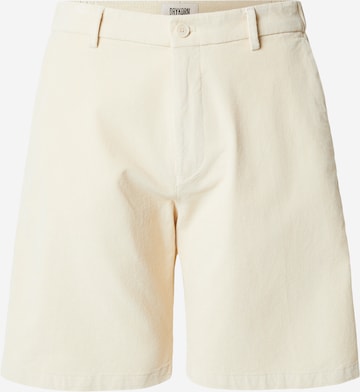DRYKORN regular Lærredsbukser 'YASAN 10' i beige: forside