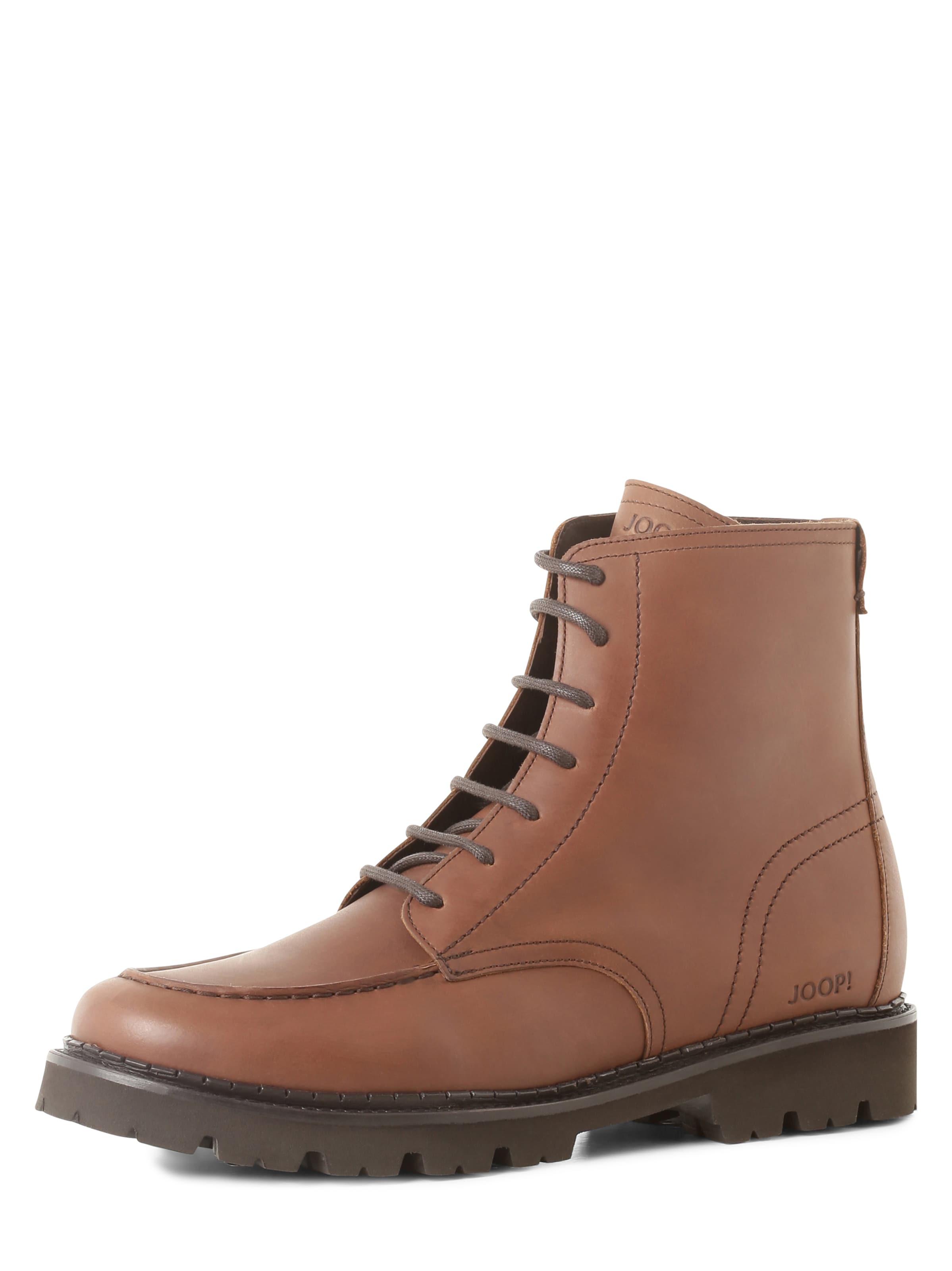 JOOP! - Botas com atacadores 'Loreto Hektor' em castanho: frente
