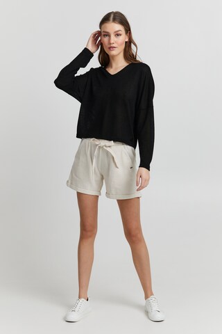 Oxmo Pullover 'Katla' in Schwarz