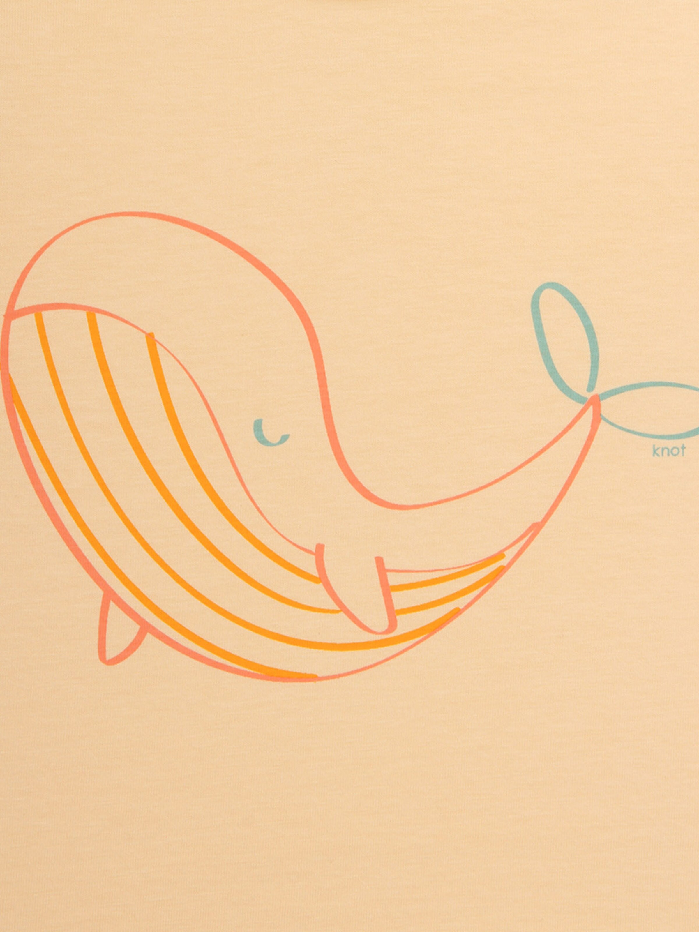 KNOT Koszulka w kolorze pomarańczowy