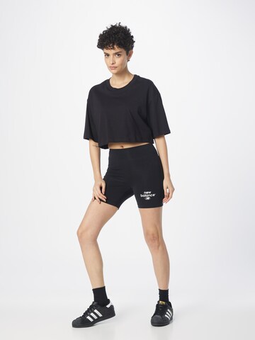 Skinny Pantaloni sport de la new balance pe negru