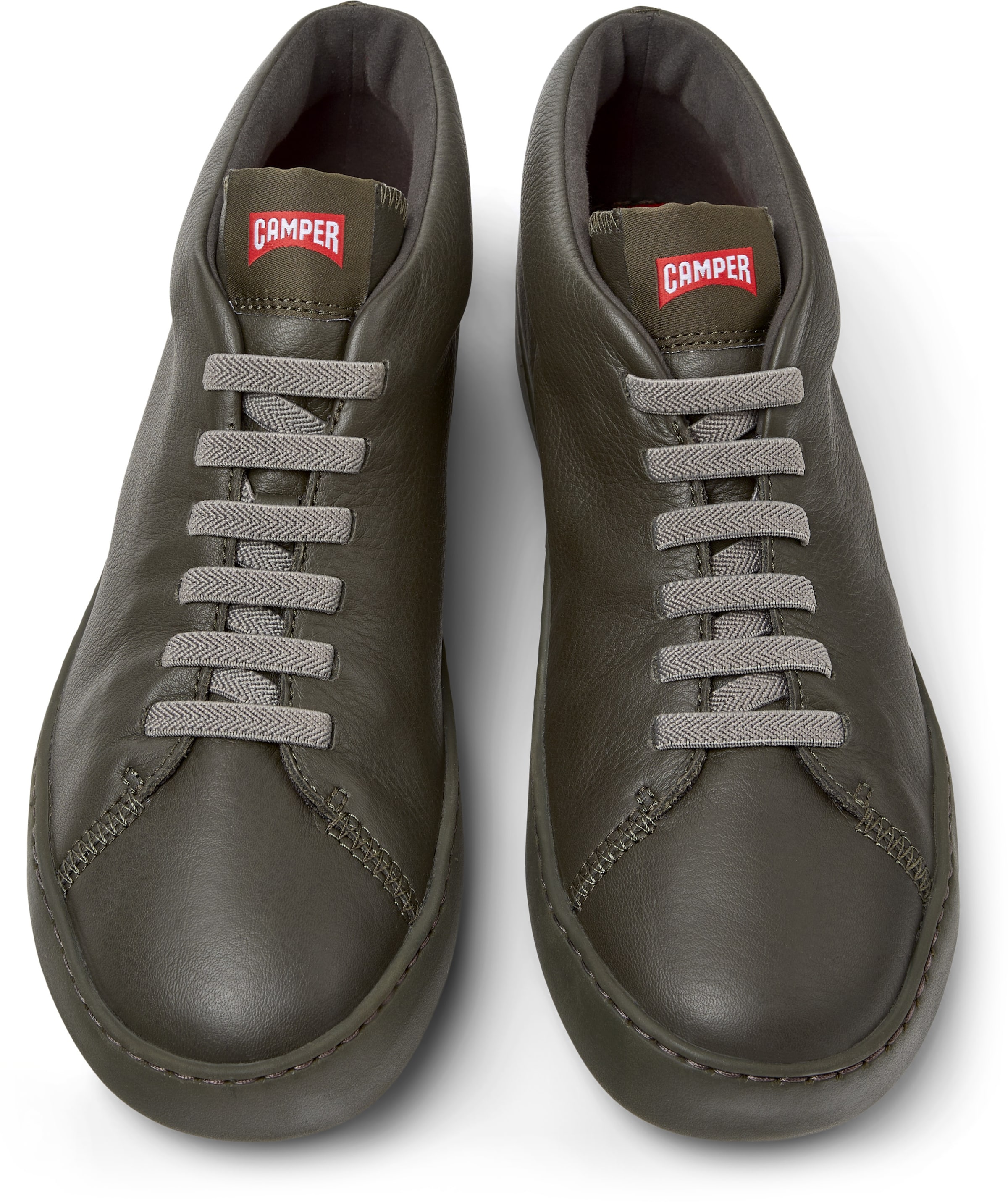 Baskets hautes 'Peu Touring' CAMPER en vert