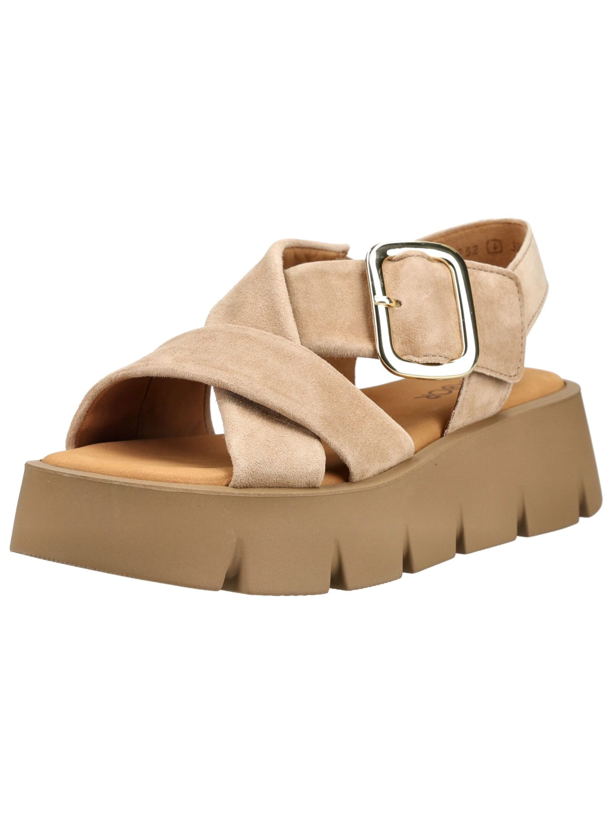 GABOR Sandals in Beige: front