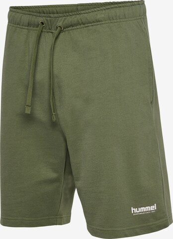 Hummel Regular Workout Pants 'JEREMY' in Green