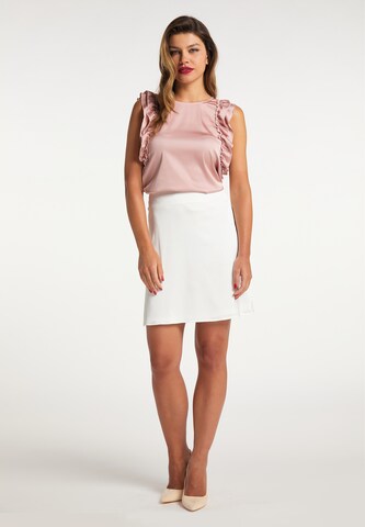 faina Skirt in White