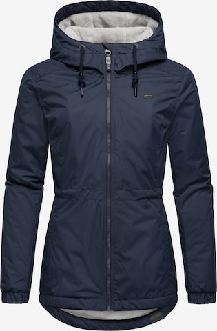 Giacca invernale 'Dankka' di Ragwear in blu: frontale