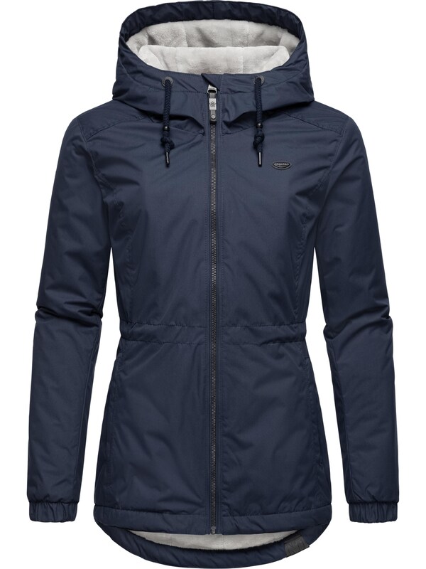 Ragwear Winter Jacket 'Dankka' in Navy