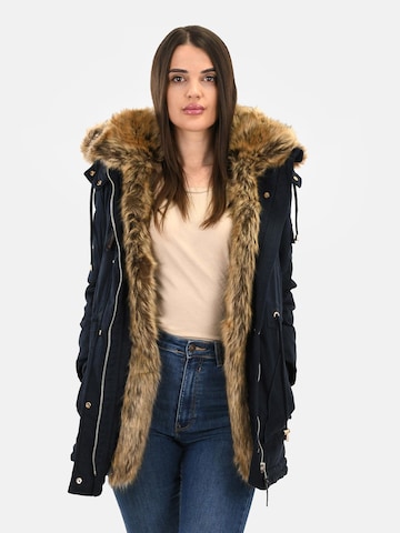 Parka d’hiver 'Daria' NAVAHOO en bleu : devant