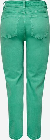 Coupe slim Jean ONLY en vert