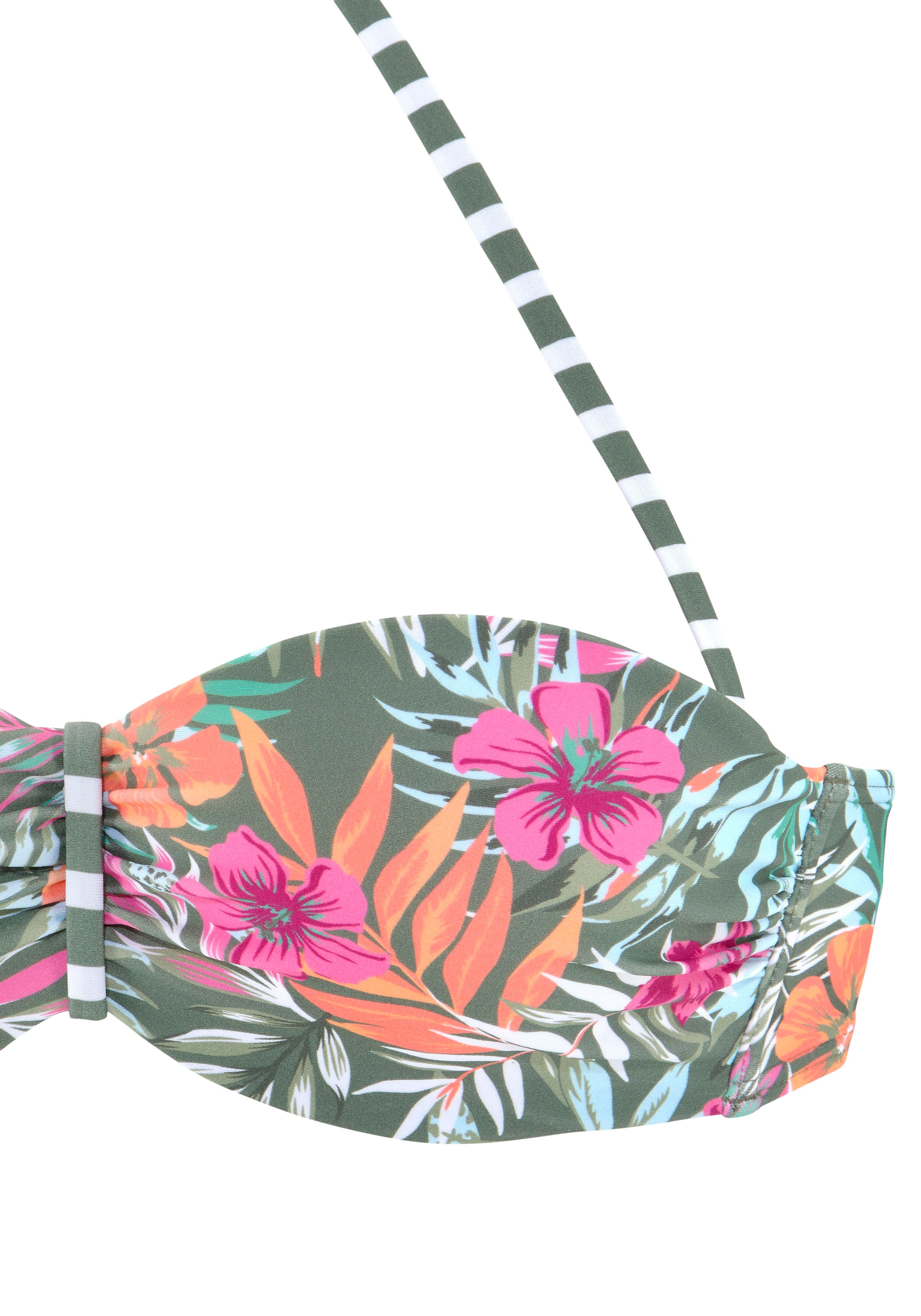 VENICE BEACH - Balconet Top de bikini en verde