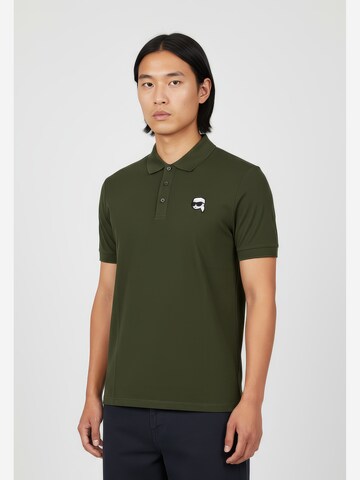 T-Shirt Karl Lagerfeld en vert : devant