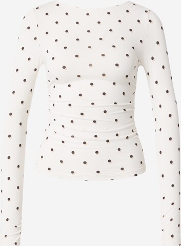 T-shirt 'Maeve' OH APRIL en beige : devant