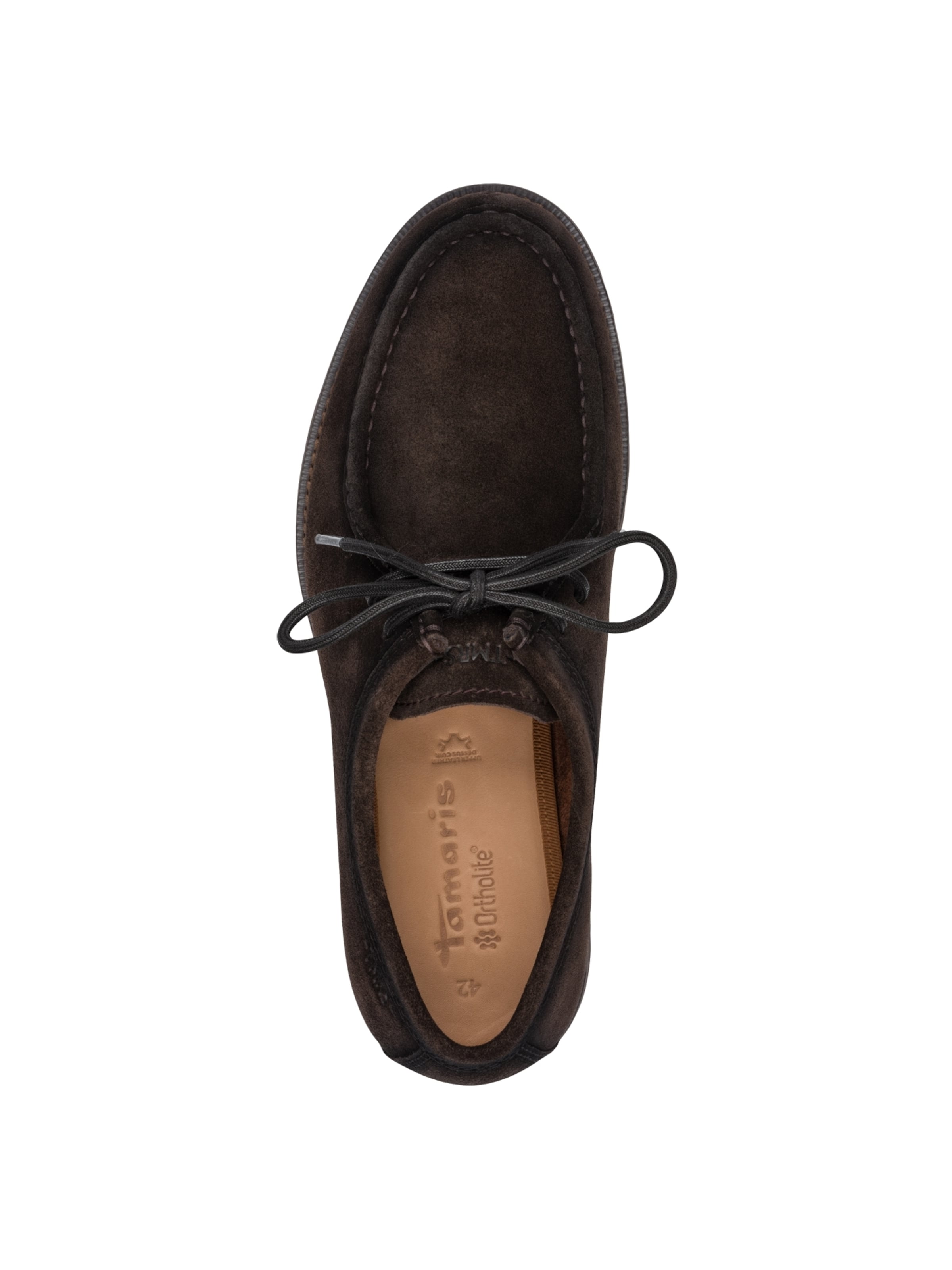 Chaussure à lacets Tamaris en marron