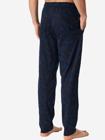 SCHIESSER Pyjamahose 'Mix + Relax' in Blau