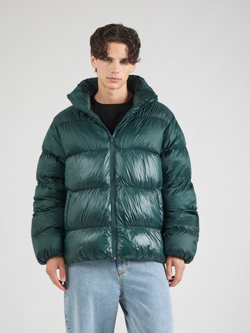 ADIDAS ORIGINALS Winterjas 'Adicolor' in Groen: voorkant