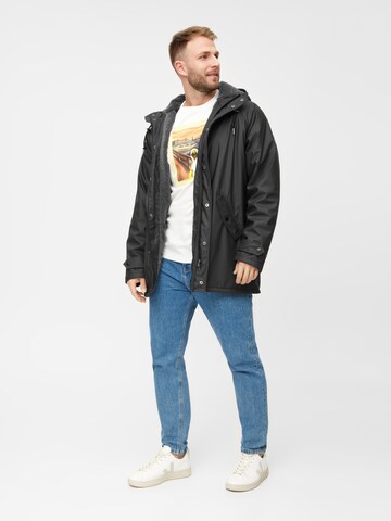 Derbe Winter Jacket 'Trekholm' in Black