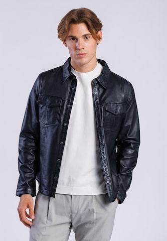 FREAKY NATION Tussenjas ' Denni-FN SSW ' in Zwart: voorkant