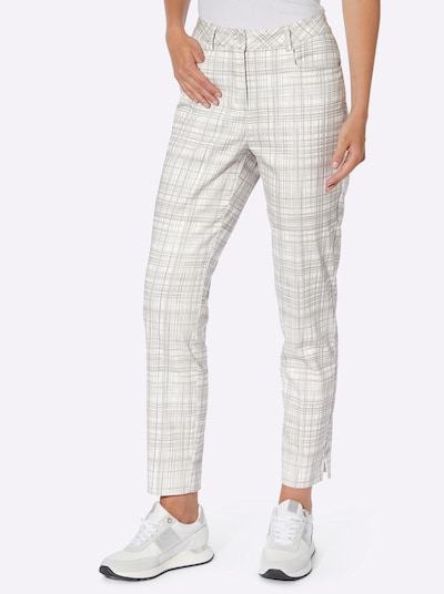 heine Pants in Grey / Dark grey / White, Item view